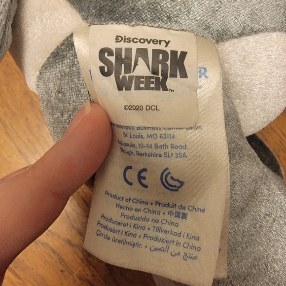 Build A Bear Shark Week Shark Plush - Picture 2 of 7